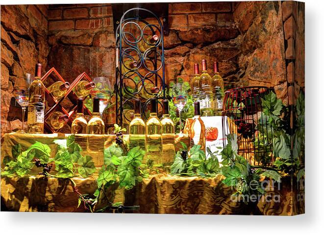 Biltmore Wine Canvas Print featuring the photograph Biltmore Wine by Savannah Gibbs