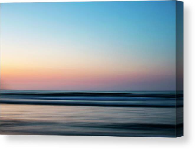 Surfing Canvas Print featuring the photograph Blurred by Nik West