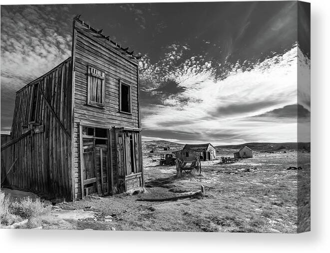 Historic Canvas Print featuring the photograph Bodie by Jody Partin