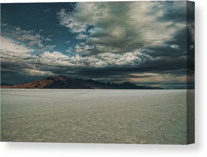 Bonneville Canvas Print featuring the photograph Bonneville Morning by Nick Roberts