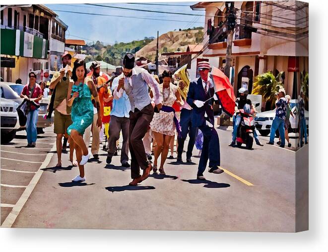 Jazz Festival Canvas Print featuring the photograph Boquete Jazz Festival 2012 by Tatiana Travelways