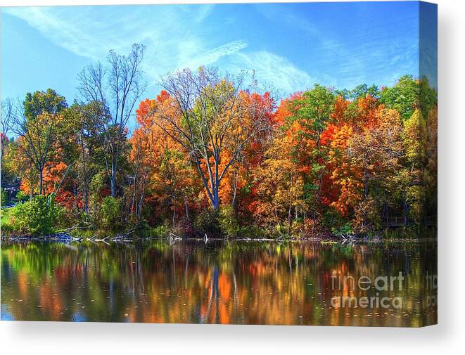 Fall Canvas Print featuring the photograph Breathless by Robert Pearson