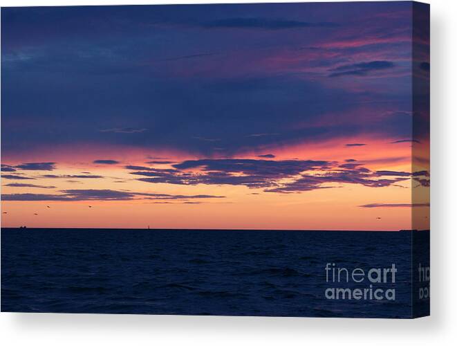 Straits Canvas Print featuring the photograph Bring Me The Sunset by Linda Shafer