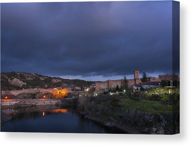 Buitrago Canvas Print featuring the photograph Buitrago by Hernan Bua