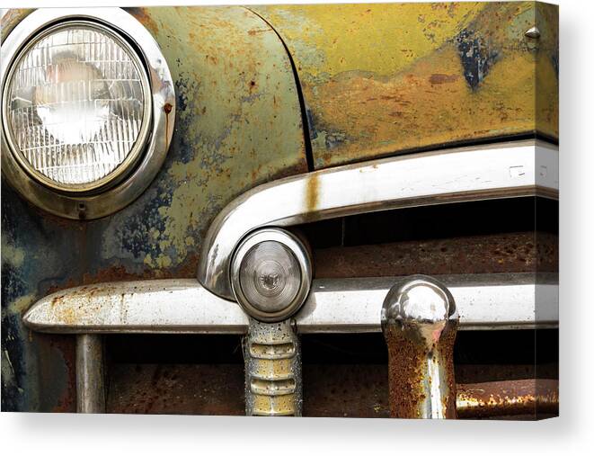 Chevrolet Canvas Print featuring the photograph C is for Chevrolet by Holly Ross