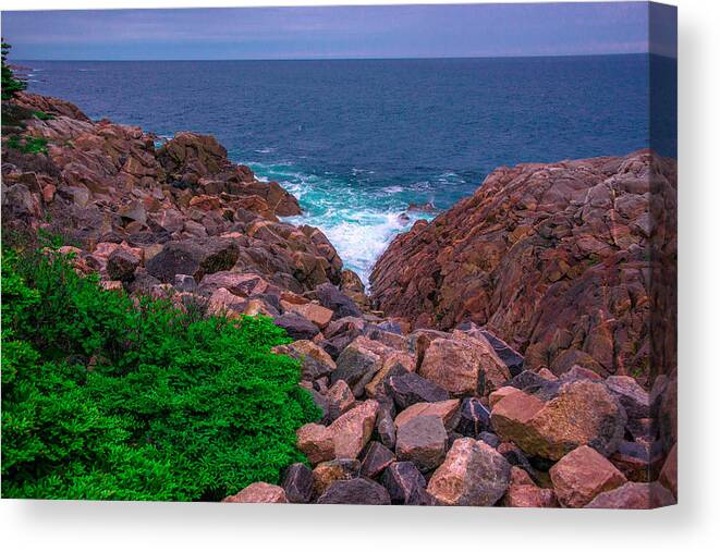 Cabot Trail Canvas Print featuring the photograph Cabot trail by Patrick Boening