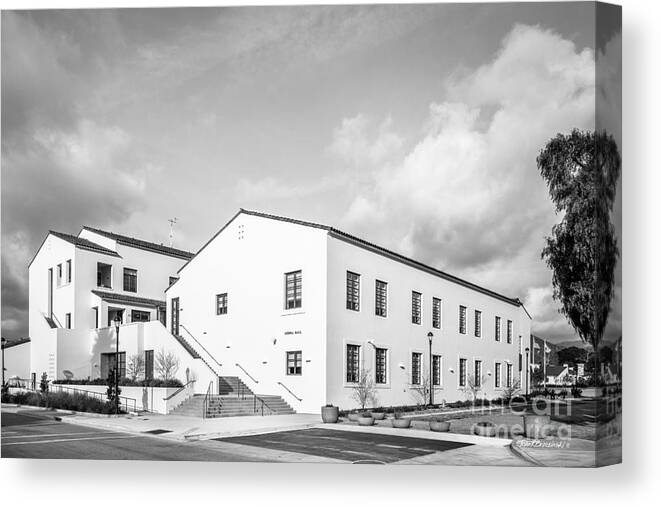 American Canvas Print featuring the photograph Cal State University Channel Islands Sierra Hall by University Icons
