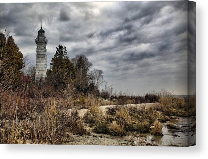 Wisconsin Canvas Print featuring the photograph Cana Island by CA Johnson