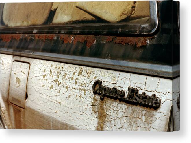 Rotten Canvas Print featuring the photograph Caprice Estate by Kreddible Trout