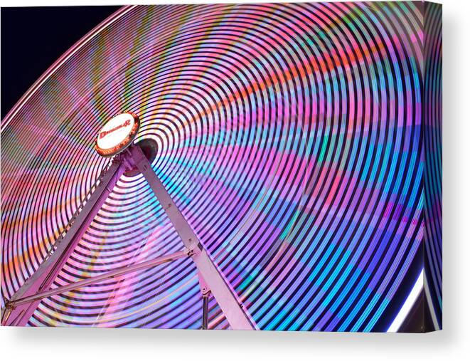 Carnival Canvas Print featuring the photograph Carnival Spectacle by Nicole Lloyd