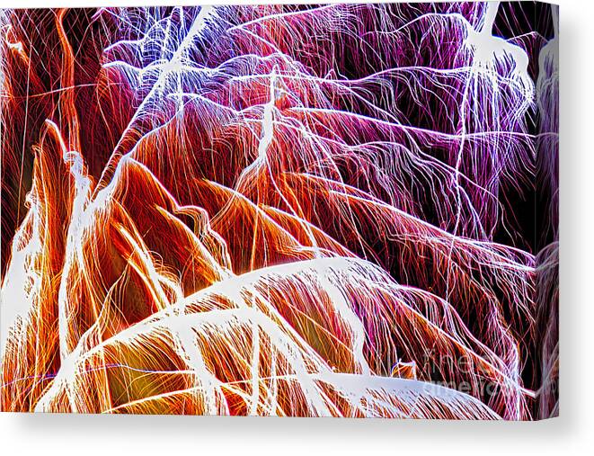 String Theory Canvas Print featuring the photograph Chaos Theory by Gary Holmes
