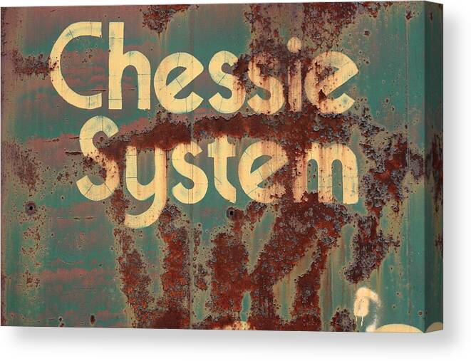 Decay Canvas Print featuring the photograph Chessy System by Kreddible Trout
