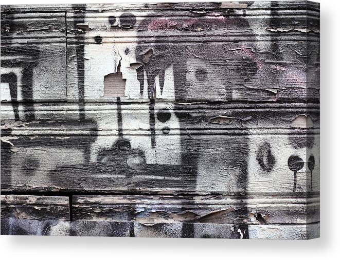 Urban Canvas Print featuring the photograph city III by Kreddible Trout