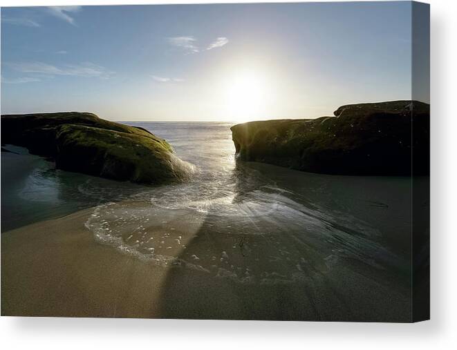 Windansea Canvas Print featuring the photograph Clarity by Alexander Kunz