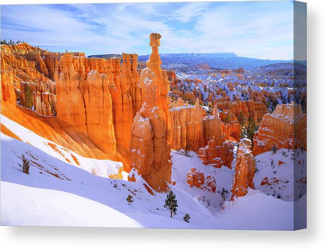 Classic Bryce Canvas Print featuring the photograph Classic Bryce by Chad Dutson
