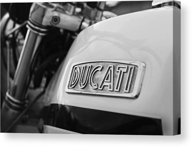 Ducati 900 Super Sport Canvas Print featuring the photograph Classic Ducati by Mark Rogan