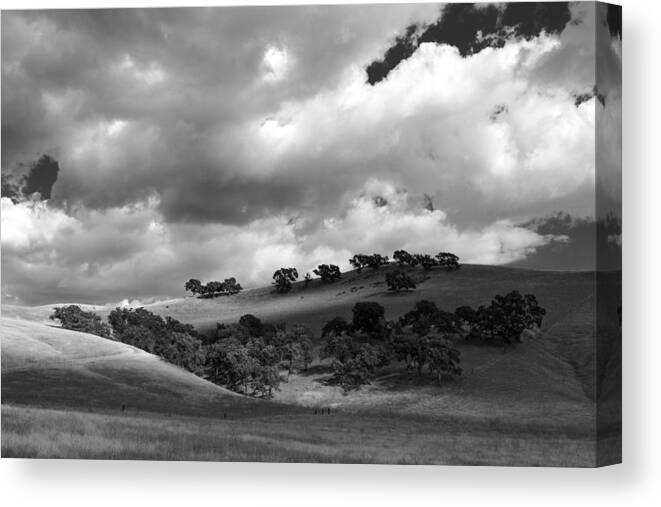 Las Trampas Canvas Print featuring the photograph Clouds by Don Hoekwater Photography