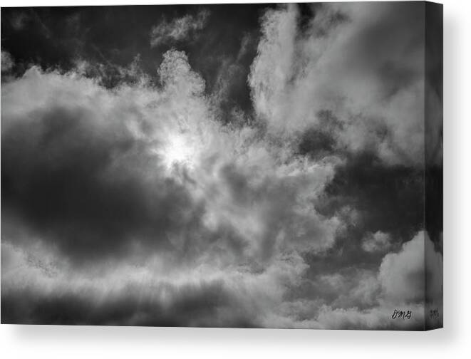 Atmosphere Canvas Print featuring the photograph Cloudscape No. 4 by David Gordon