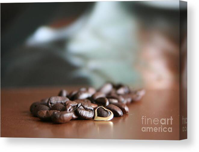 Coffee Canvas Print featuring the photograph Coffee Lover by Lynn England