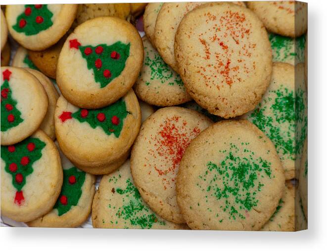 Food Canvas Print featuring the photograph Cookies 103 by Michael Fryd