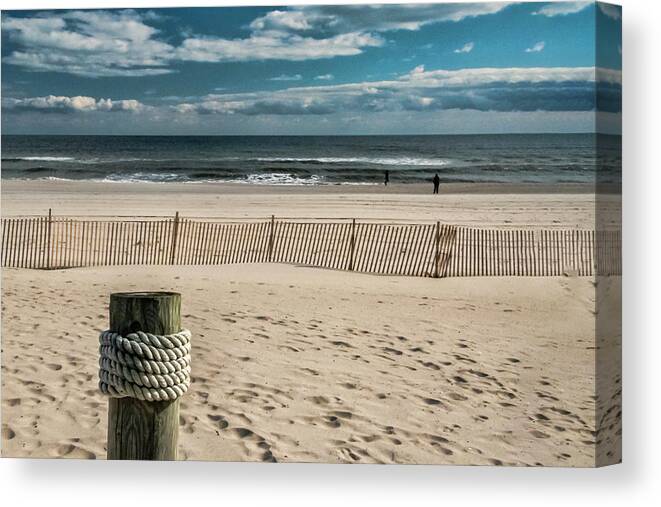 Beach Canvas Print featuring the photograph Coopers Beach by Cathy Kovarik