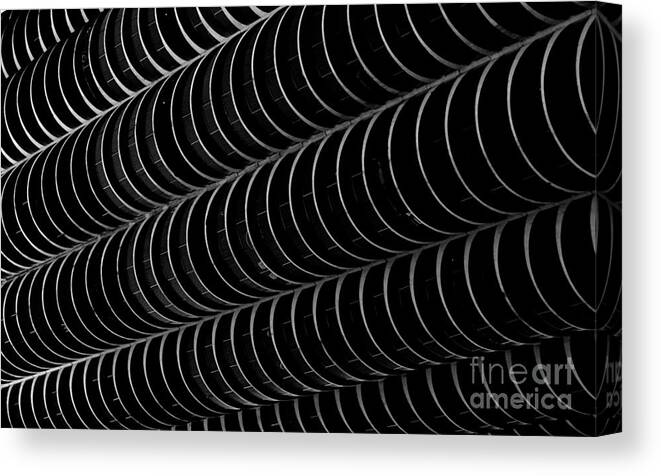 Chicago Canvas Print featuring the photograph Corn Cob Chicago Abstract by Debra Banks