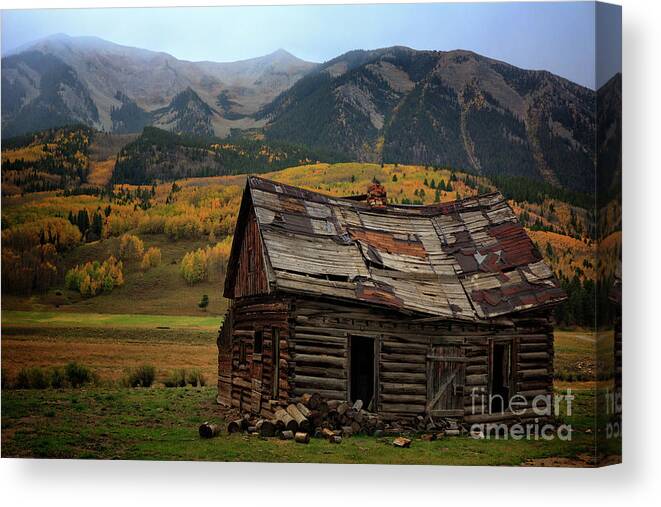 Colorado Canvas Print featuring the photograph Crested Butte Autumn by Doug Sturgess