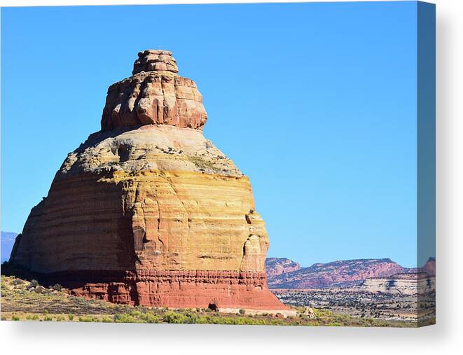 Crown For A Giant King Canvas Print featuring the photograph Crown for a Giant King by Tom Cochran
