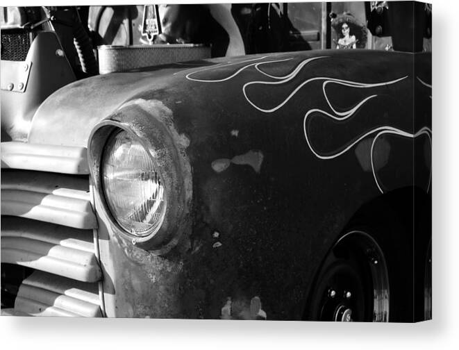 Antic Canvas Print featuring the photograph Dad's old truck by David Lee Thompson