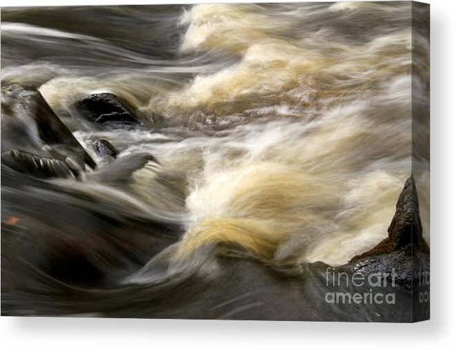 Waterfalls Canvas Print featuring the photograph Dave's Falls #7431 by Mark J Seefeldt