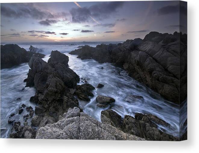 Landscape Canvas Print featuring the photograph Days End by Mike Irwin