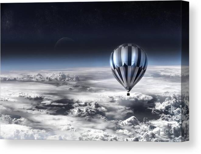 Sky Canvas Print featuring the photograph Destiny by Jacky Gerritsen
