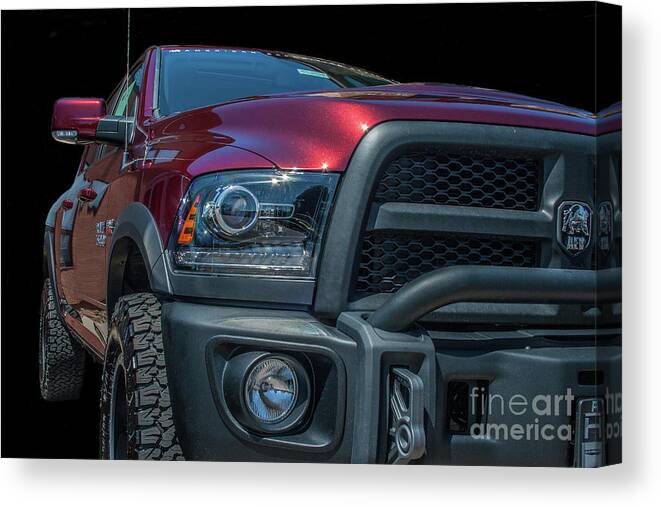 Pickup Truck Canvas Print featuring the photograph Dodge Ram 2500 by Tony Baca