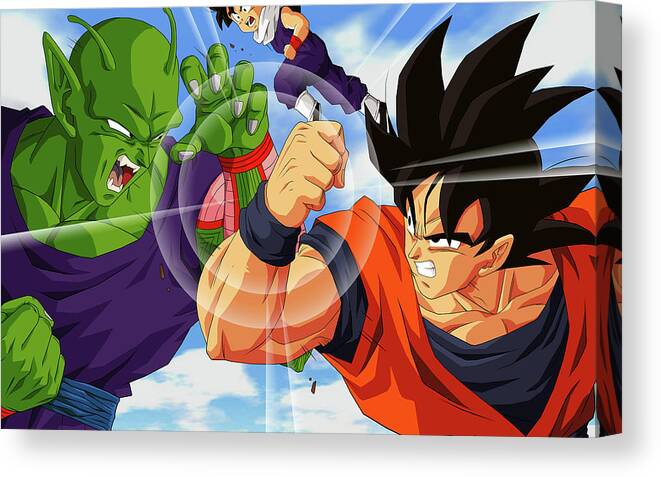 Dragon Ball Z Canvas Print Canvas Art By Eloisa Mannion