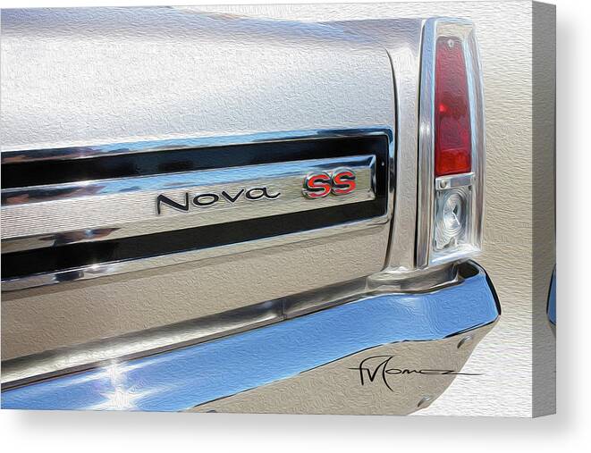 Classic Automobiles Canvas Print featuring the photograph Dream_chevy120 by Felipe Gomez