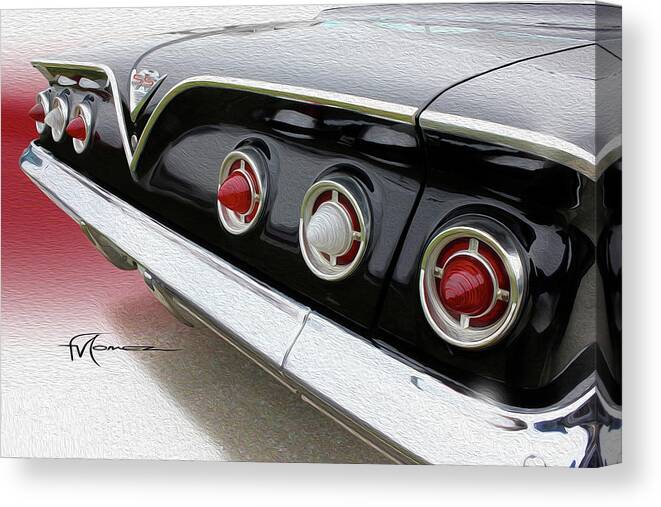 Classic Automobiles Canvas Print featuring the photograph Dream_chevy169 by Felipe Gomez