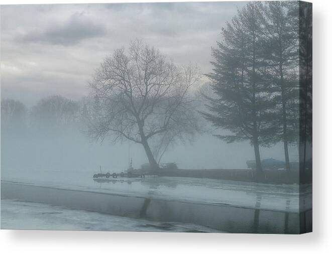 Fog Canvas Print featuring the photograph Dreams of Summer by Rod Best