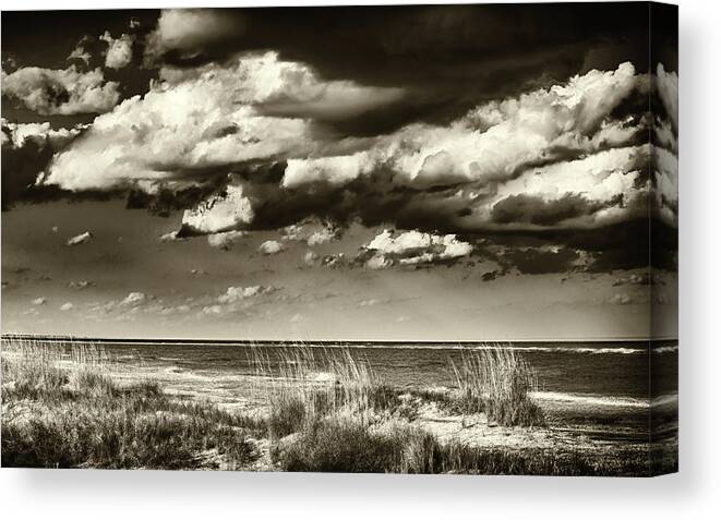 Landscape Canvas Print featuring the photograph Dunes by Joe Shrader