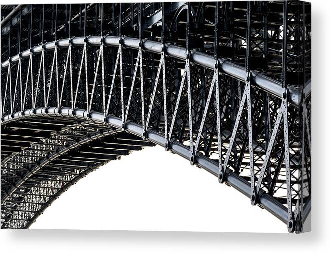 Eads Bridge Canvas Print featuring the photograph Eads Bridge by Holly Ross