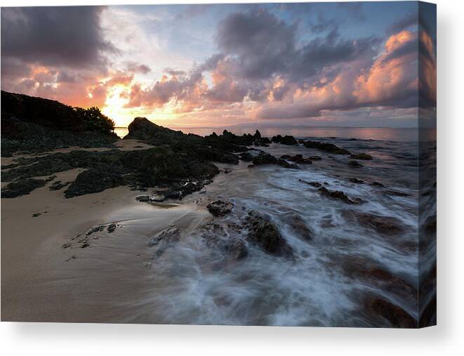 Vieques Canvas Print featuring the photograph El Gallito by Patrick Downey