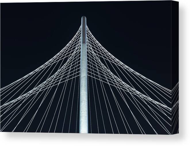 Dallas Canvas Print featuring the photograph Elegance by David Downs
