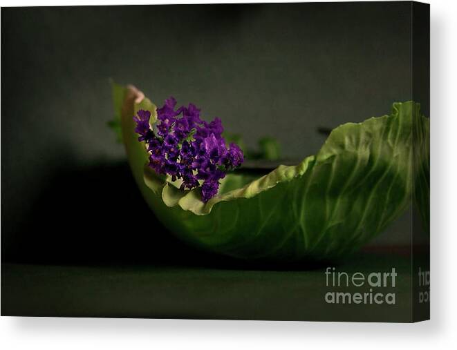 Flower Canvas Print featuring the photograph Embraced by Eena Bo