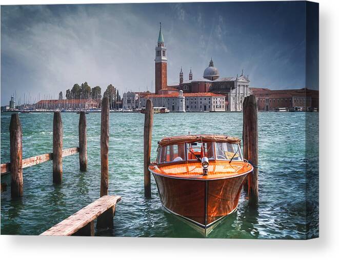 Venice Canvas Print featuring the photograph Enchanting Venice by Carol Japp