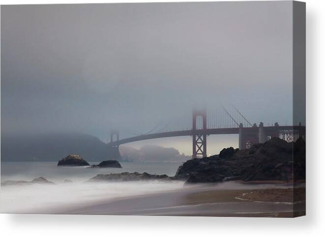 San Francisco Canvas Print featuring the photograph Even If You Don't Love Me Anymore by Laurie Search