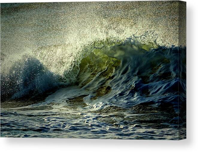 Wave Canvas Print featuring the photograph Fierce Wave by Mike Santis