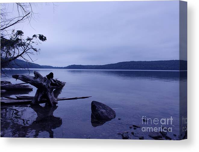 Driftwood Canvas Print featuring the photograph Finding Solitude by Cathy Beharriell