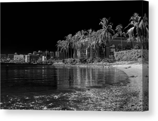 Boats Canvas Print featuring the photograph Flagler Museum by Debra and Dave Vanderlaan