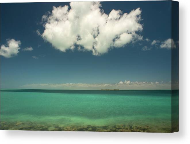 Water Canvas Print featuring the photograph Florida Bay by Dana Sohr