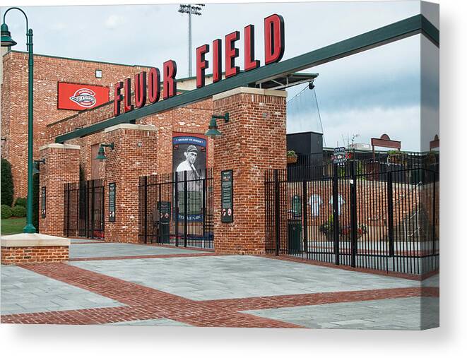Fluor Canvas Print featuring the photograph Fluor Field by Blaine Owens