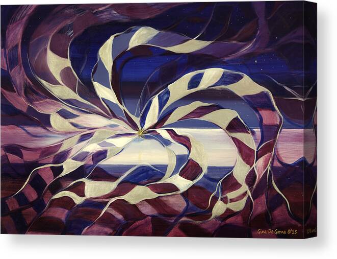 Art Canvas Print featuring the painting Focus by Gina De Gorna